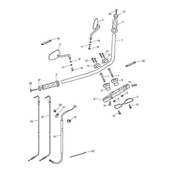 Bild von Kit, Mirror Assy, LH