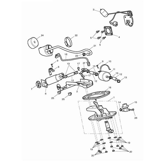 Bild von Kit, Pump Plate/O Ring