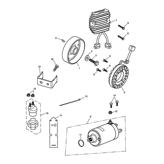 Bild von Kit, Regulator, Alternator