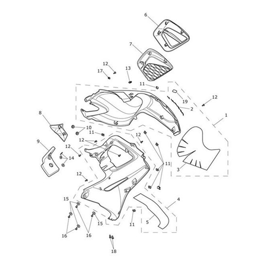Bild von Kit, Side Panel, Upper, LH