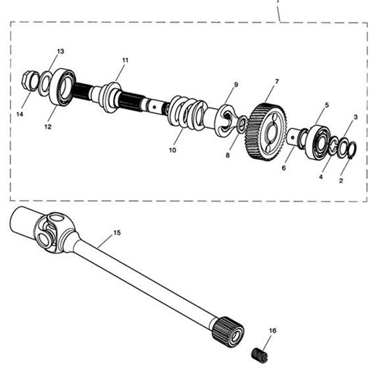 Bild von Kit, Torsional Damper Assy