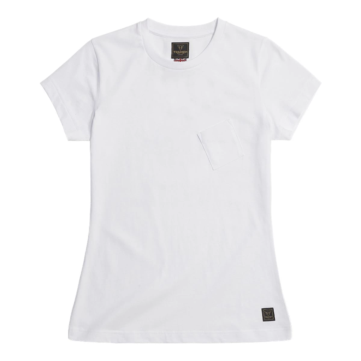 Bild von LADIES BONNEVILLE T120 T-SHIRT WHITE
