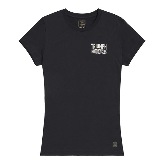 Bild von LADIES PISTON RICH T-SHIRT BLACK