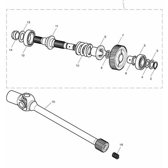 Bild von LAGER, TORSIONSDAEMPFER