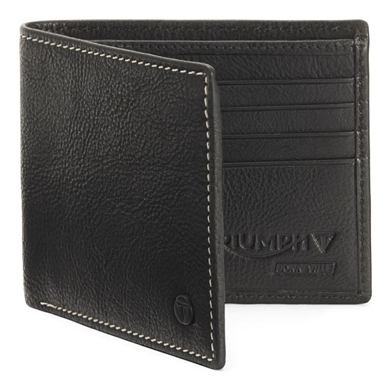 Picture of LEATHER WALLET - BLACK X2