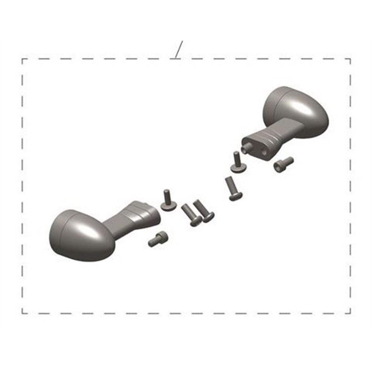 Bild von LED Indicator Kit, D40 Short, 150mm