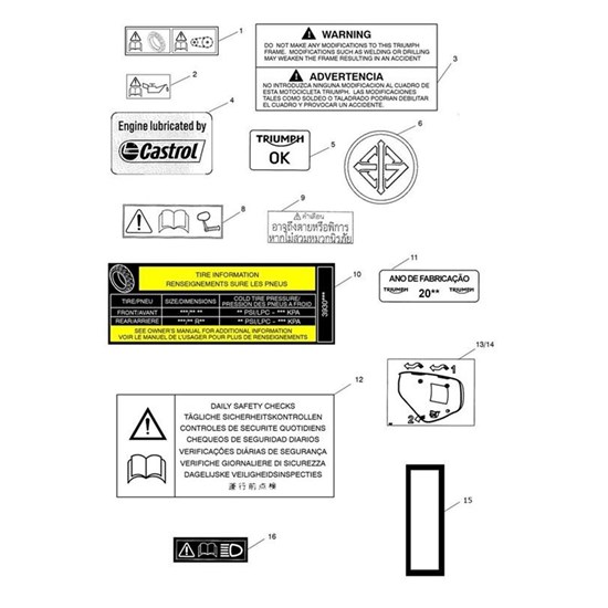 Bild von Label, Canadian Tyre & Rim