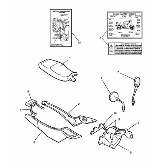 Bild von Label, Daily Safety Checks