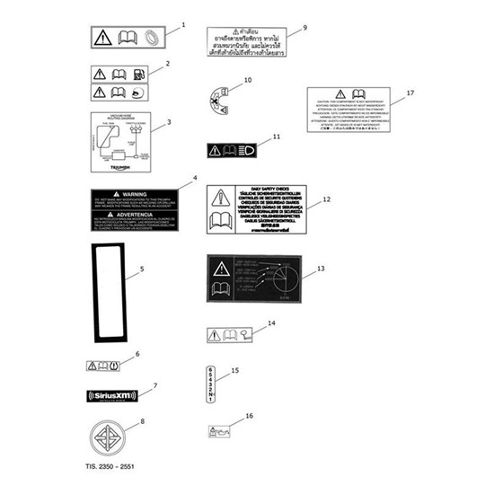 Bild von Label, Warning, EXBV