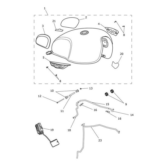 Bild von Level Sender, Fuel
