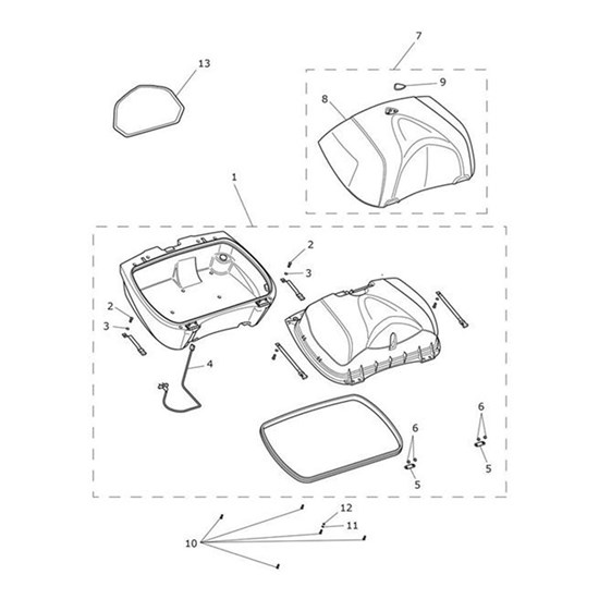 Bild von Lid, Cover Assy, Coloured