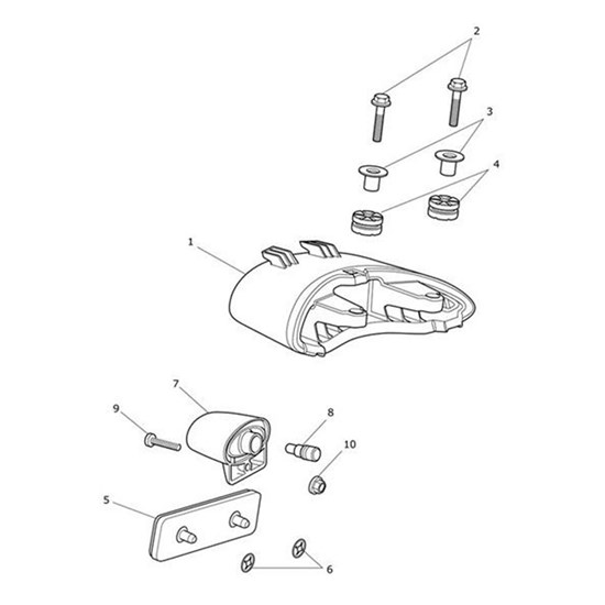 Bild von Light Assy, Rear, LED, Sealed