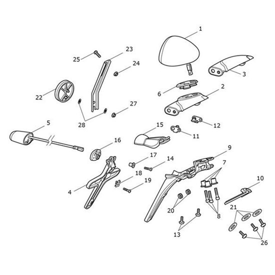 Bild von Locknut, Flgd, M4