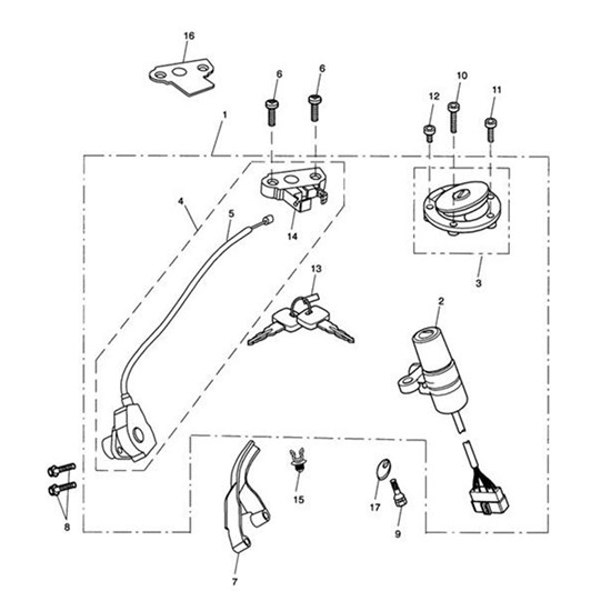 Bild von Lockset, Symbols, Spares