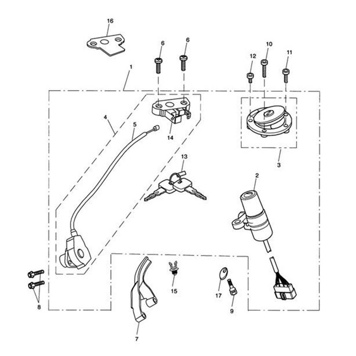 Bild von Lockset, Text, Spares