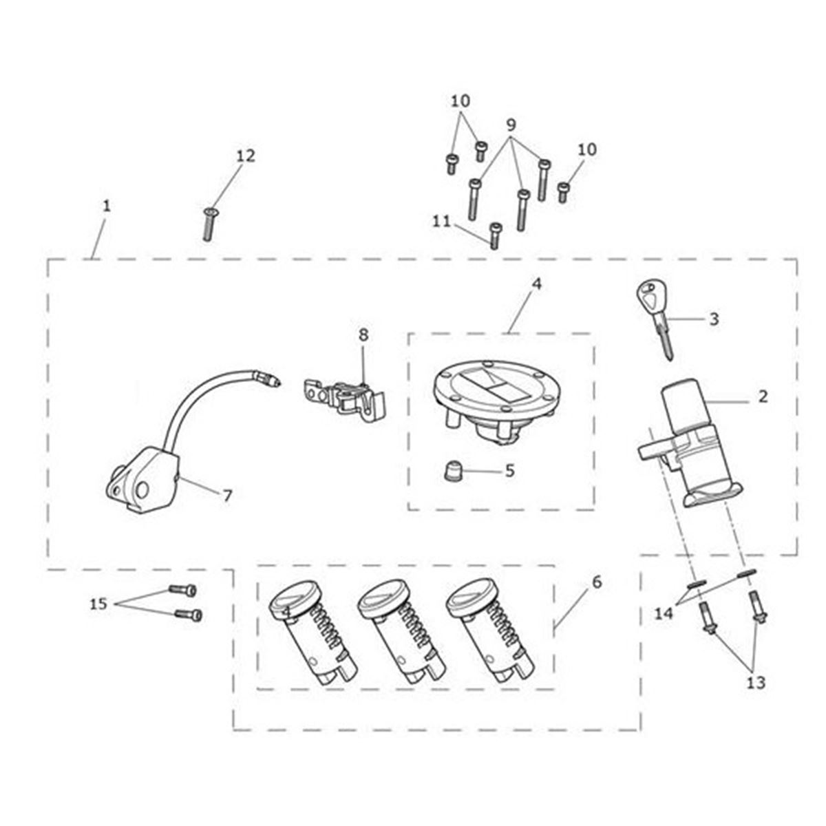 Bild von Lockset Assembly