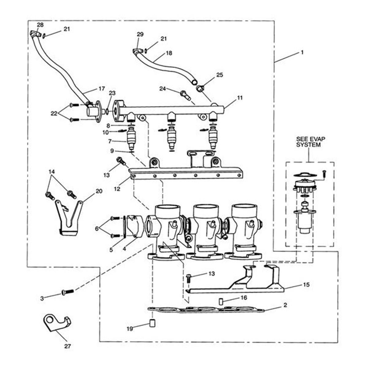 Bild von Lower O Ring, Injector