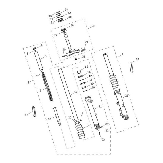 Bild von Lower Yoke Assembly