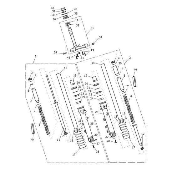 Bild von Lower Yoke Assembly