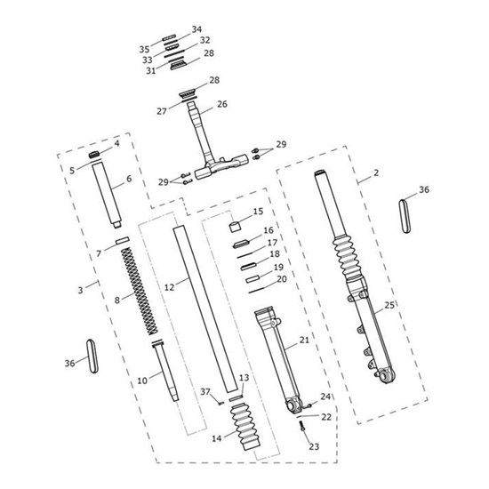 Bild von Lower Yoke Assembly