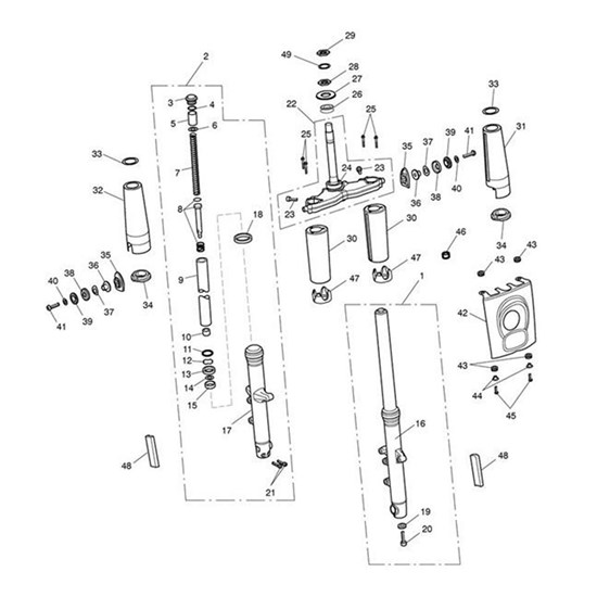 Bild von Lower Yoke Assy