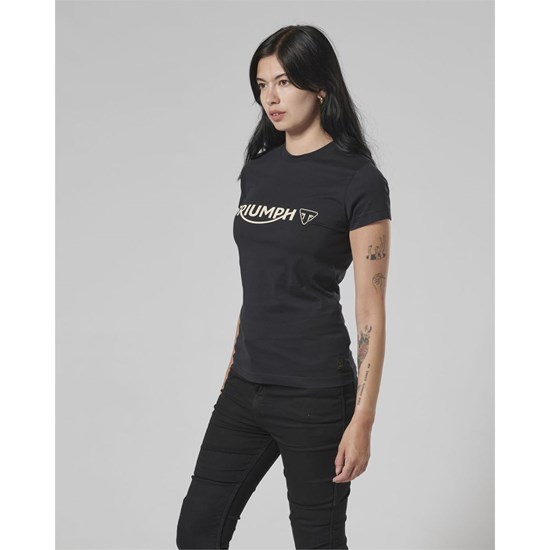 Bild von MELROSE LADIES T-SHIRT JET BLACK