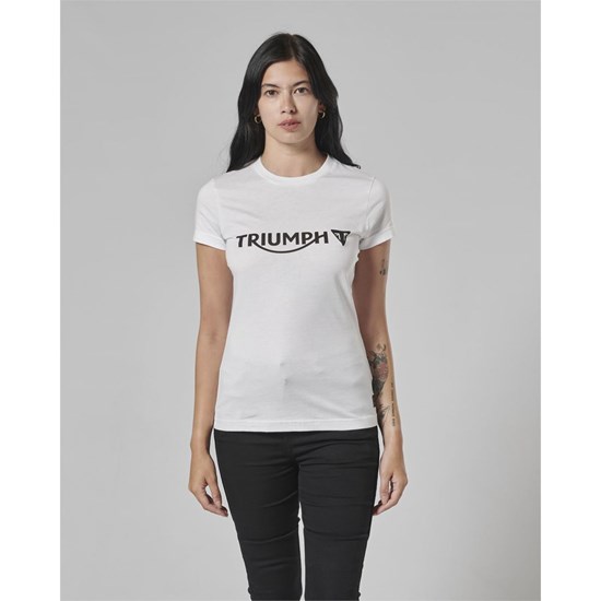 Bild von MELROSE LADIES T-SHIRT WHITE