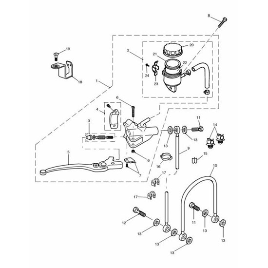 Bild von MEMBRANE, BREMSFL.BEHAELTER