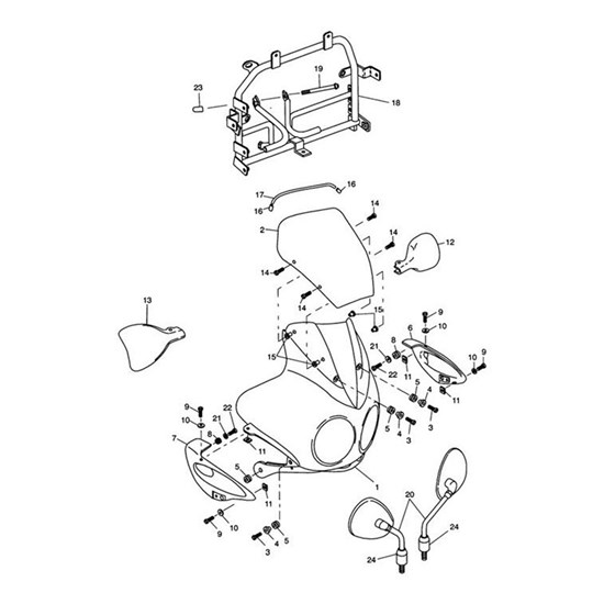 Bild von MIRROR ASSY