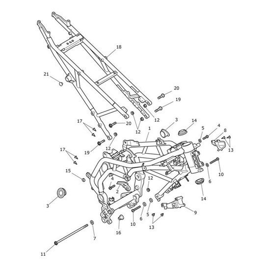 Bild von Main Frame Assembly, ROW
