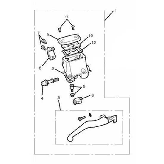 Bild von Master Cylinder, Housing