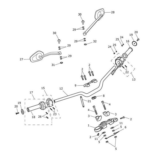 Bild von Mirror Assy, LH