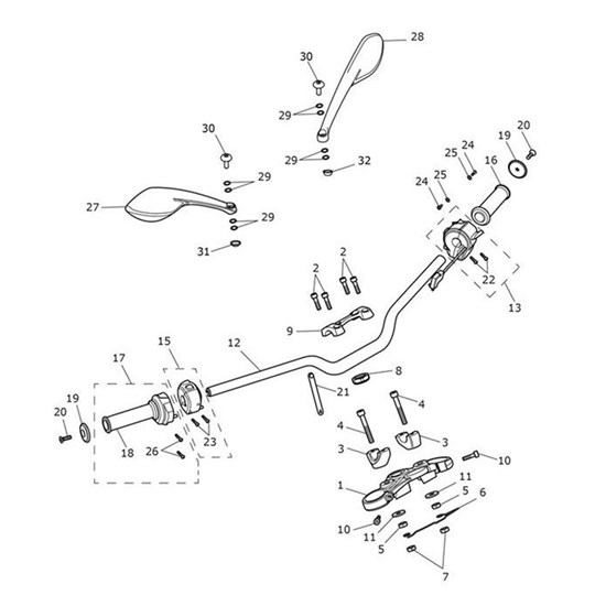 Bild von Mirror Assy, LH