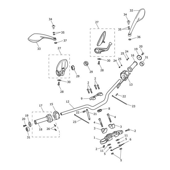 Bild von Mirror Assy, LHS, CCC