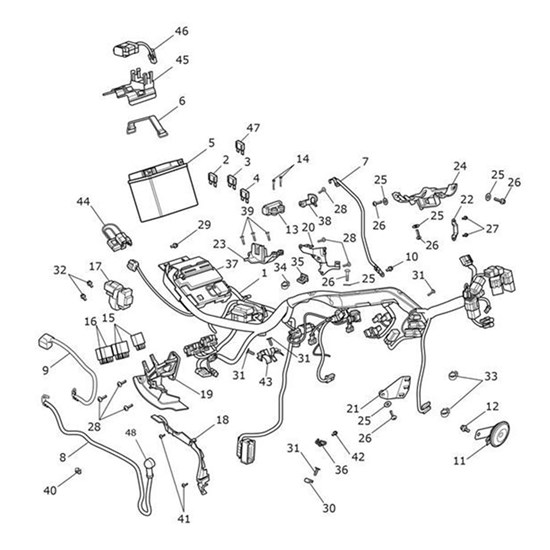 Bild von Moulding, Bracket, Purge Valve