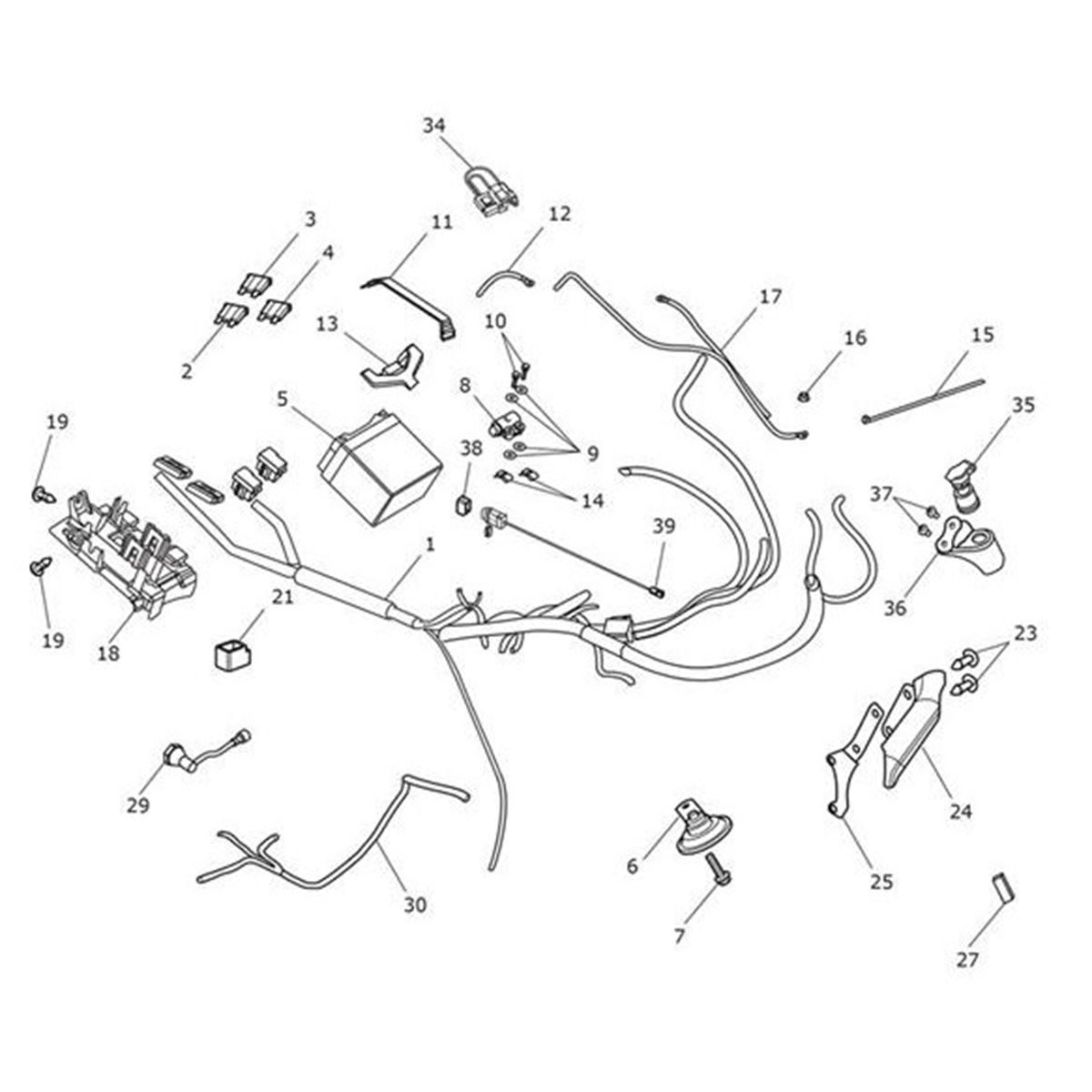 Picture of Moulding, Power Socket Bracket