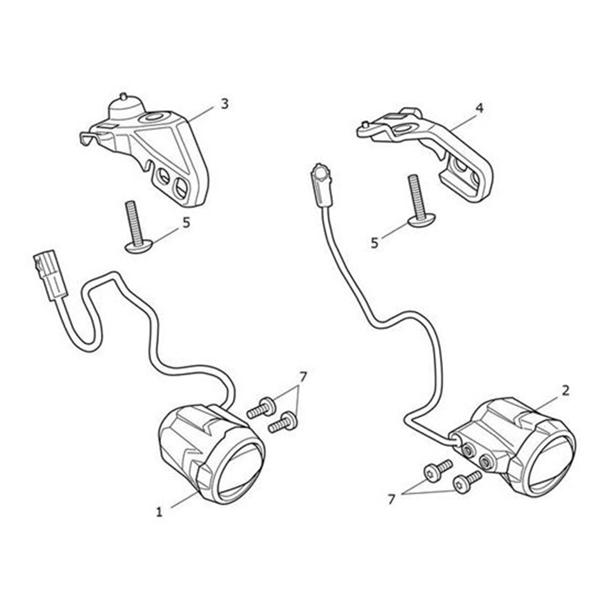 Bild von Mounting, Fog Lamp, Mldg, LHS