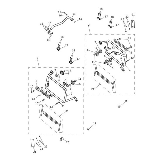 Bild von Mounting Frame, Fabrication, LH