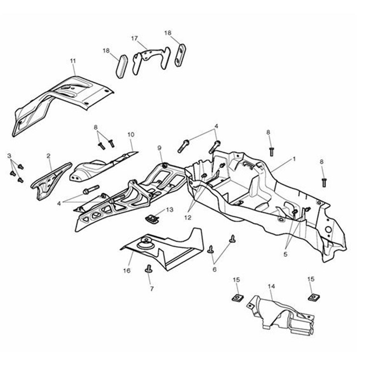 Bild von Number Plate Bracket