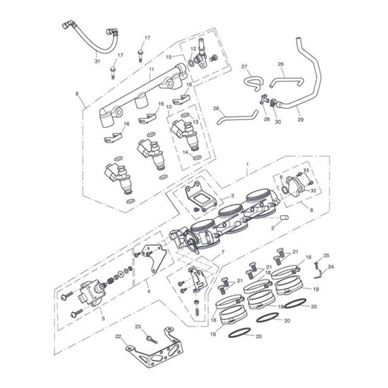 Bild von O RING, EINSPRITZDUESE, KN-5