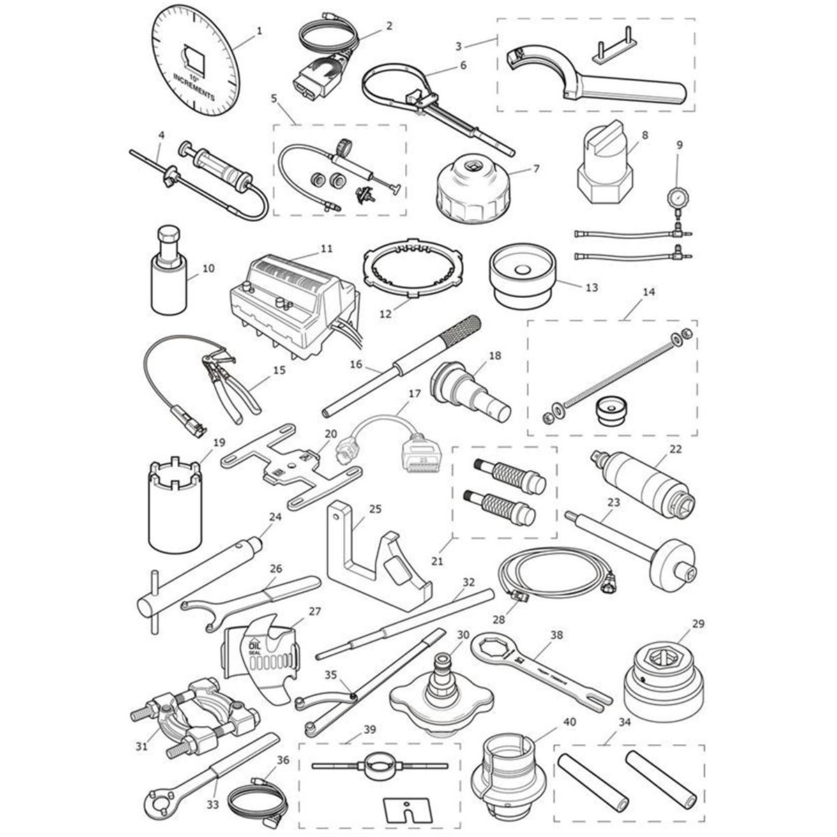 Bild von Octagonal Spanner, 44mm