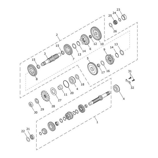 Bild von Output Gear, 6th, 34T