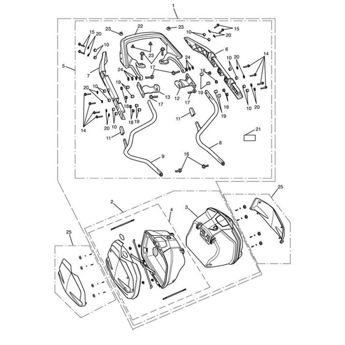 Bild von PANNIER KIT, 2 BOX, USA