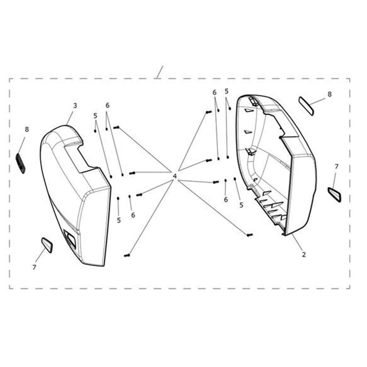 Bild von Pannier, 2 Box Lid Kit