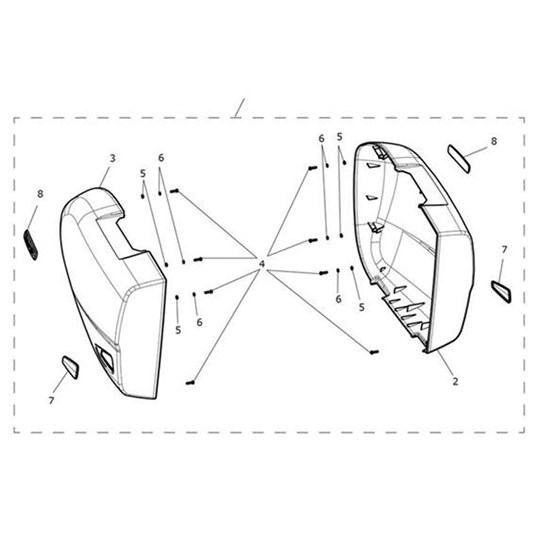 Bild von Pannier, 2 Box Lid Kit