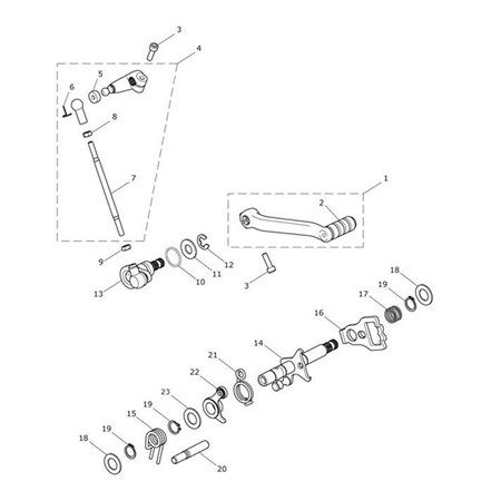 Bild von Pedal Assy, Gearchange