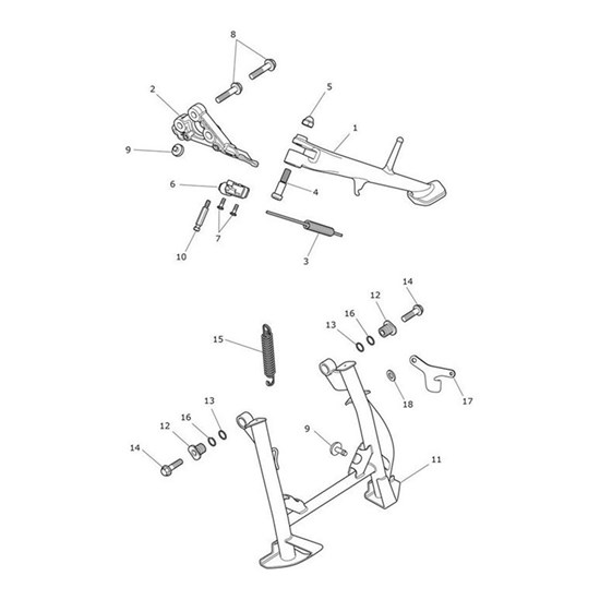 Bild von Peg, Spring Retainer