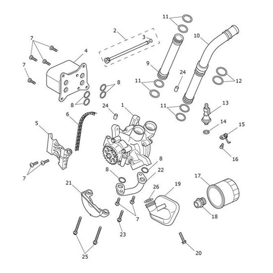 Bild von Pipe, Coolant Feed, Internal