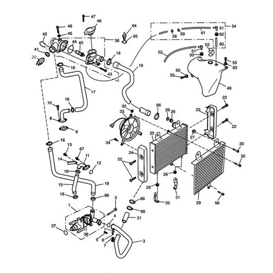 Bild von Pipe, Expansion Tank To T.stat