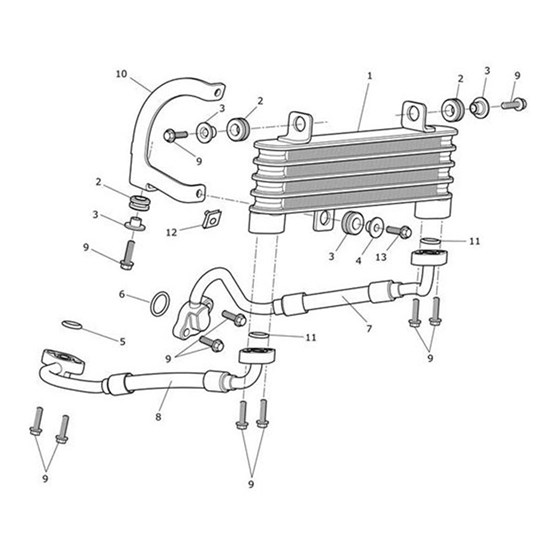 Bild von Pipe, Oil Cooler, Return